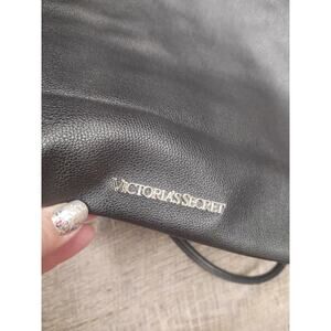 Victoria's Secret Black Leather Bag